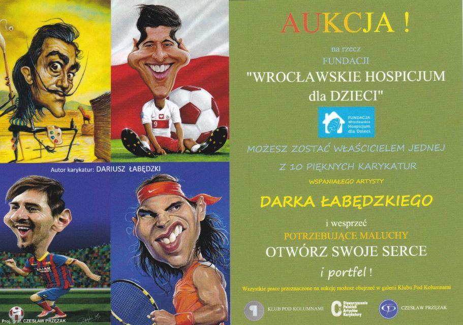 Wrocławski salon SPAK – wystawa rysunków satyrycznych. Uśmiechaj się i… pomagaj chorym dzieciom